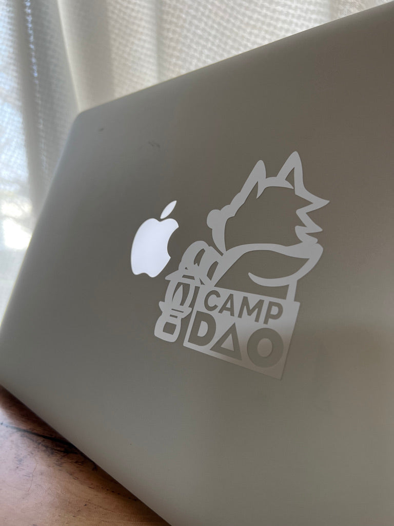 CampDaoカッティングステッカー