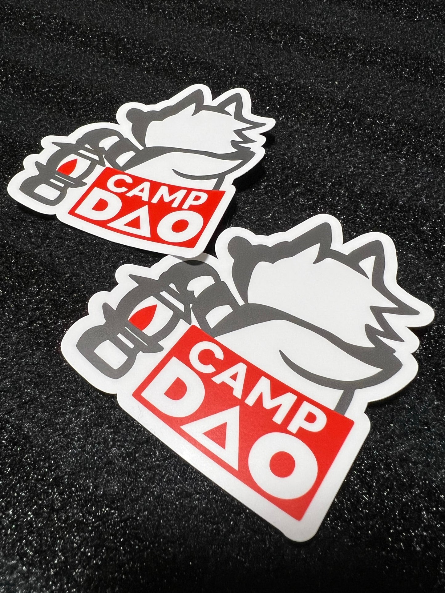 CampDaoロゴステッカー