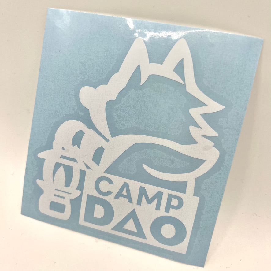 CampDaoカッティングステッカー